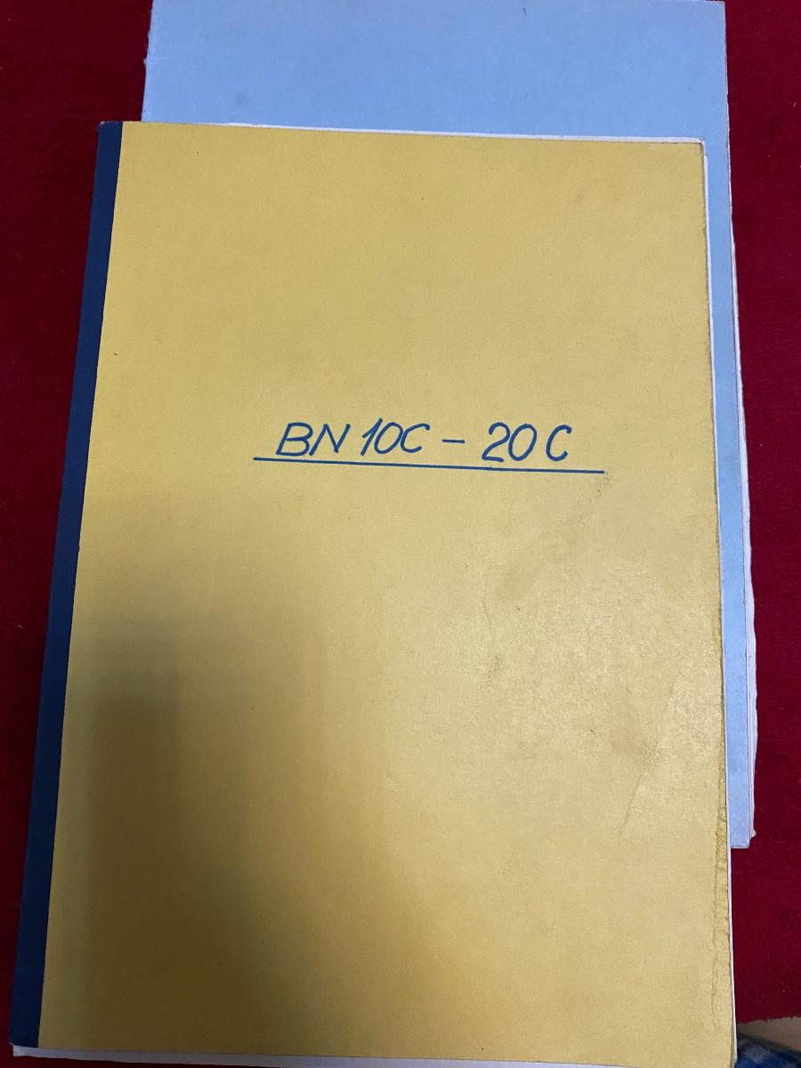 Původní dokumentace bodovka BN10C-20C - Podnikání a průmysl