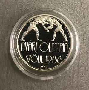 Stříbrná mince Letní olympijské hry – Soul Wrestling 1987-Proof