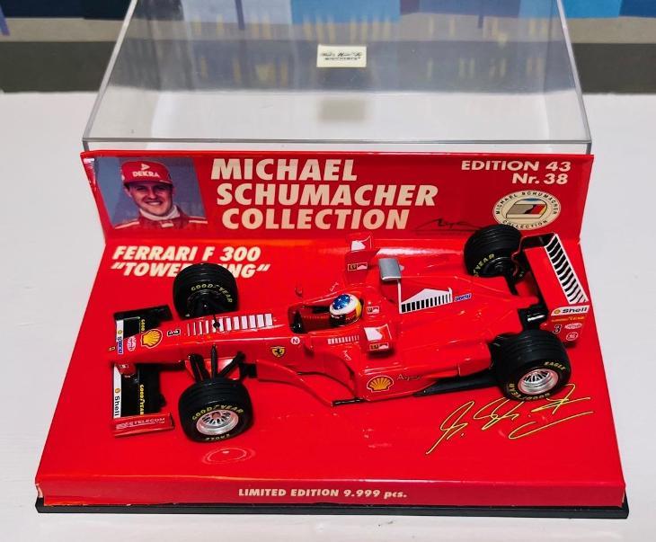 Model 1:43 Formule F1 FERRARI F300 SCHUMACHER TOWER WING