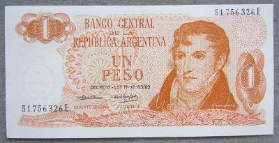 Argentina 1 peso 1973   
