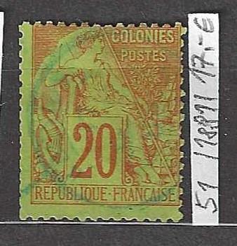 FRANCOUZSKÉ KOLONIE - První francouzské koloniální známky