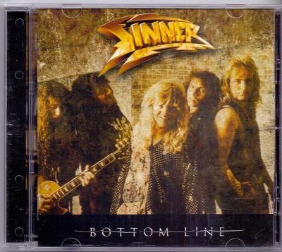 CD - SINNER - "Bottom Line " 1995/2019 NEW!!!