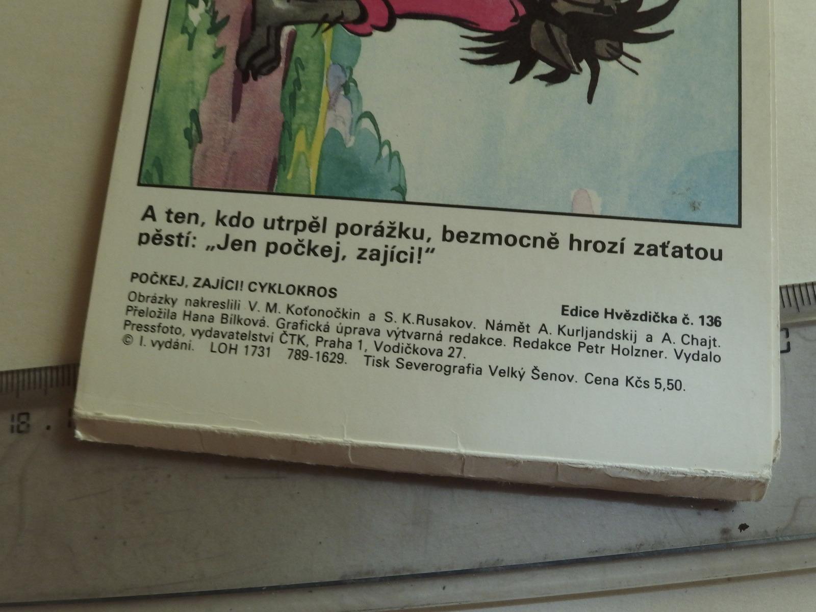 Původní stará knížtička - JEN POČKEJ ZAJÍCI - Cyklokros - Knihy