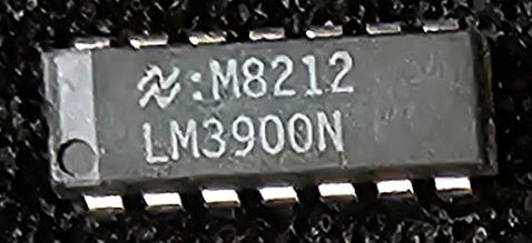 Integrovaný obvod LM3900N operačný zosilňovač 4 kanály - Elektronické súčiastky