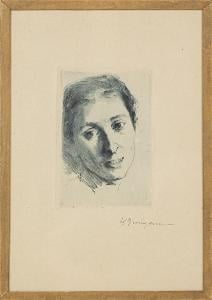 Helena Emingerová / pseudonym A. Holanová (1858–1943) – Podobizna dámy