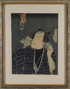 Toyohara Kunichika (1835–1900) – Soudce