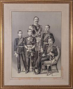 Autor neurčený – Vilém II. Pruský a synové
