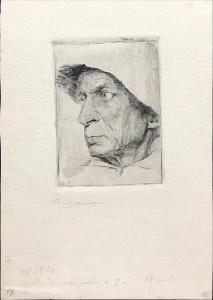 Helena Emingerová / pseudonym A. Holanová (1858–1943) – Hlava muže