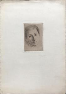 Helena Emingerová / pseudonym A. Holanová (1858–1943) – Hlava ženy