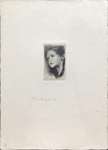 Helena Emingerová / pseudonym A. Holanová (1858–1943) – Dívčí hlavička
