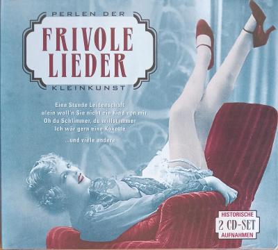 2 CD SET - Frivole Lieder: Perlen Der Kleinkunst  (digipack, nové)