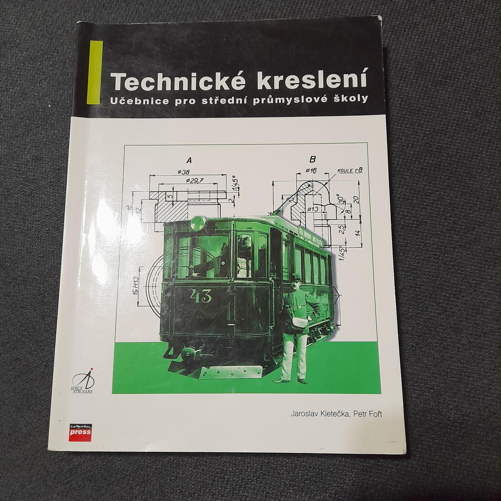 Učebnica Technické kreslenie pre stredné priemyselné školy. - Knihy a časopisy