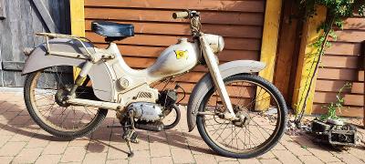 Stará motorka moped VICTORIA odpružená vidlice zaj. kousek veteran 