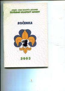 Ústřední skautský archiv, Junák, ročenka 2003