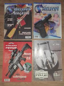 4x starší časopis o zbraních