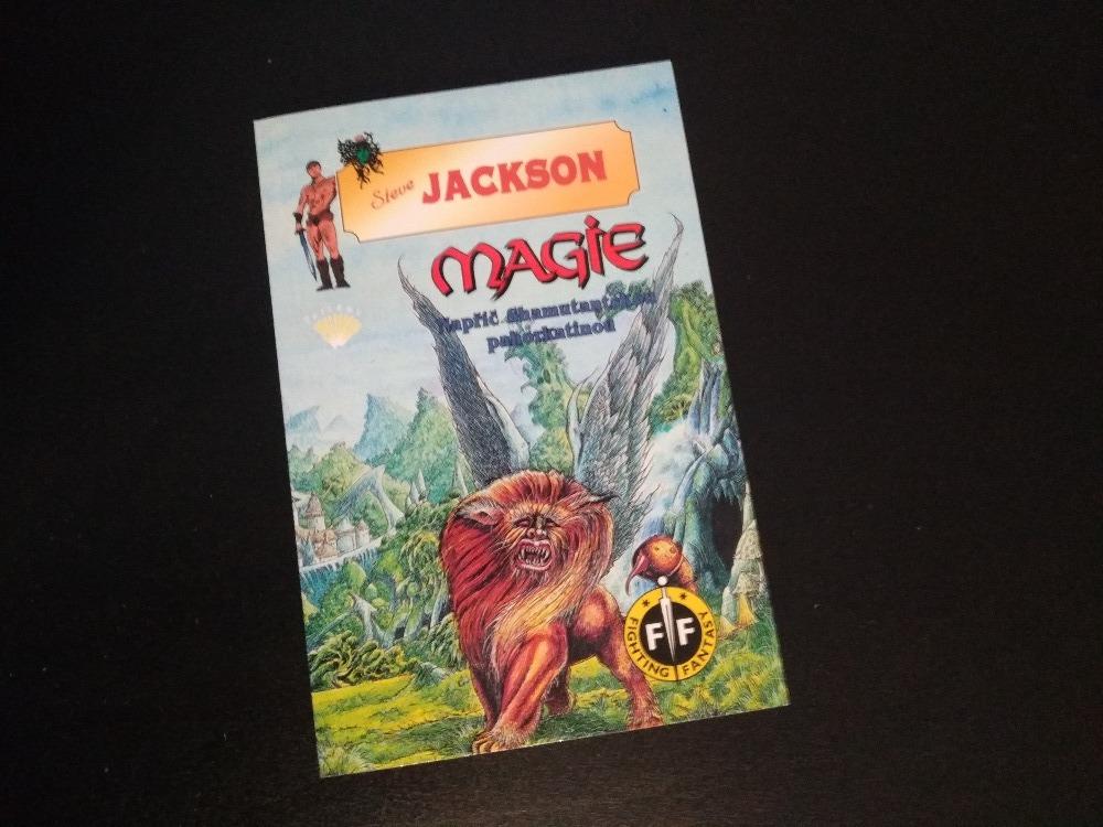 Steve Jackson - gamebook Mágia - Naprieč Shamutanskou pahorkatinou NOVÉ - Knižné sci-fi / fantasy