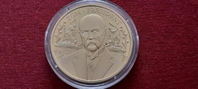 medaile TGM - Prezident z kolekce Život T. G. Masaryka