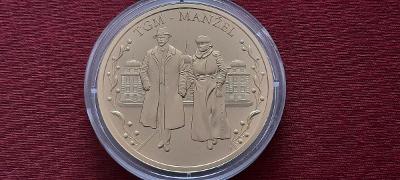 medaile TGM - Manžel z kolekce Život T. G. Masaryka