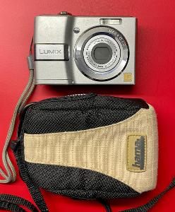 Fotoaparát Panasonic DMC-LS80 s puzdrom TOP stav od koruny
