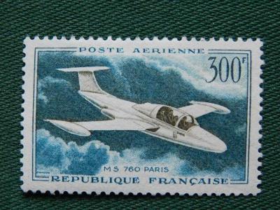 1959 - Mi. - č.k. 1231 / * - Letadlo - proudový letoun Morane-Saulnier