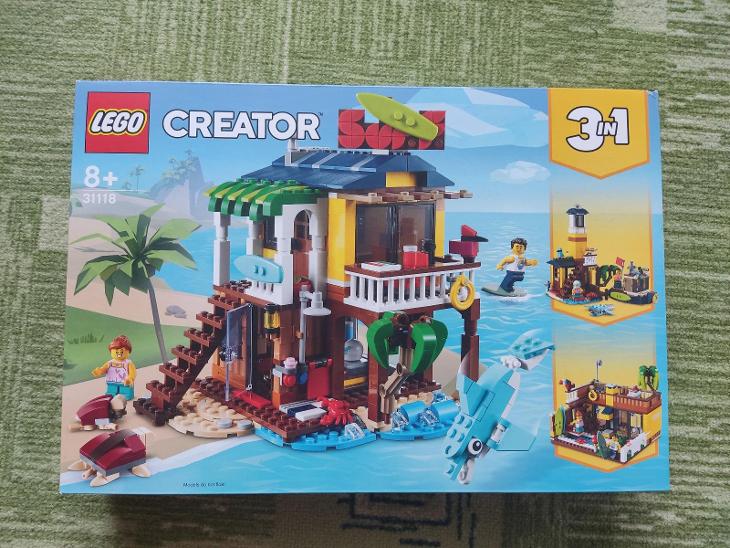 LEGO Creator 3v1 31118 Surfařský dům na pláži - nové, nerozbalené - Hračky