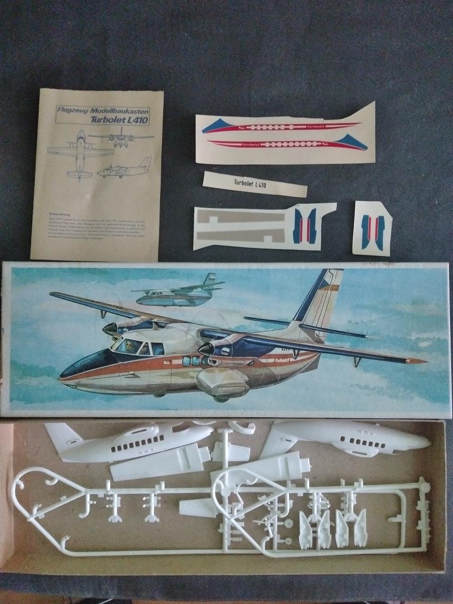 Model lietadla l-410 Turbolet - Civilné modely lietadiel