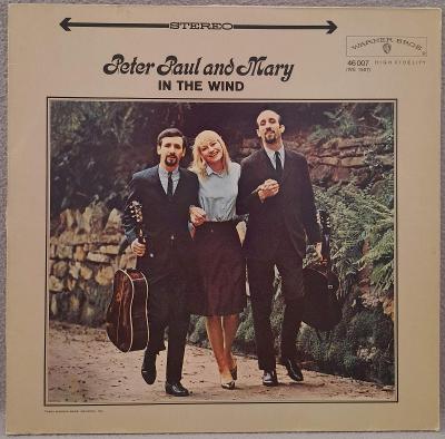 LP Peter, Paul And Mary - In The Wind, 1971 EX
