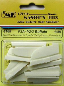 CMK 4168 - Buffalo F2A-1/2/3 - control surfaces set for Special Hobby