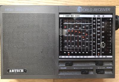 Přenosný radiopřijímač ARTECH H 109