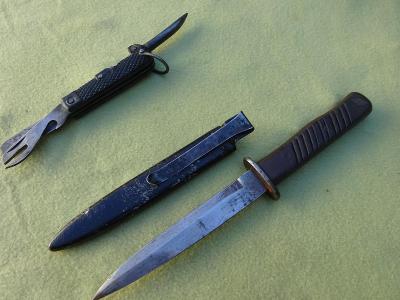 Námořnický nůž ABL  a útočný nůž R.Klaas