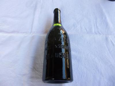 26.  stará pivní lahev Urstoff Saazer(Žatec) - 26cm