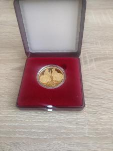Zlatá minca ČNB 10 000 Kč Zlatá bula sicílska 2012 proof