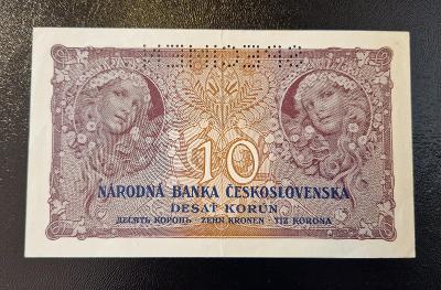 10 korun 1927 