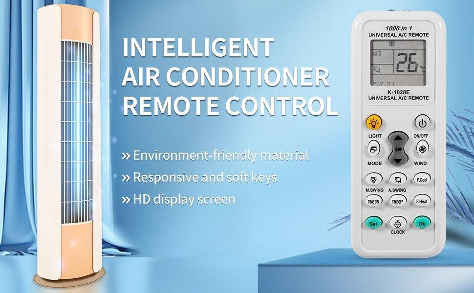 Univerzálny diaľkový ovládač pre klimatizáciu - Vzduchotechnika, kúrenie