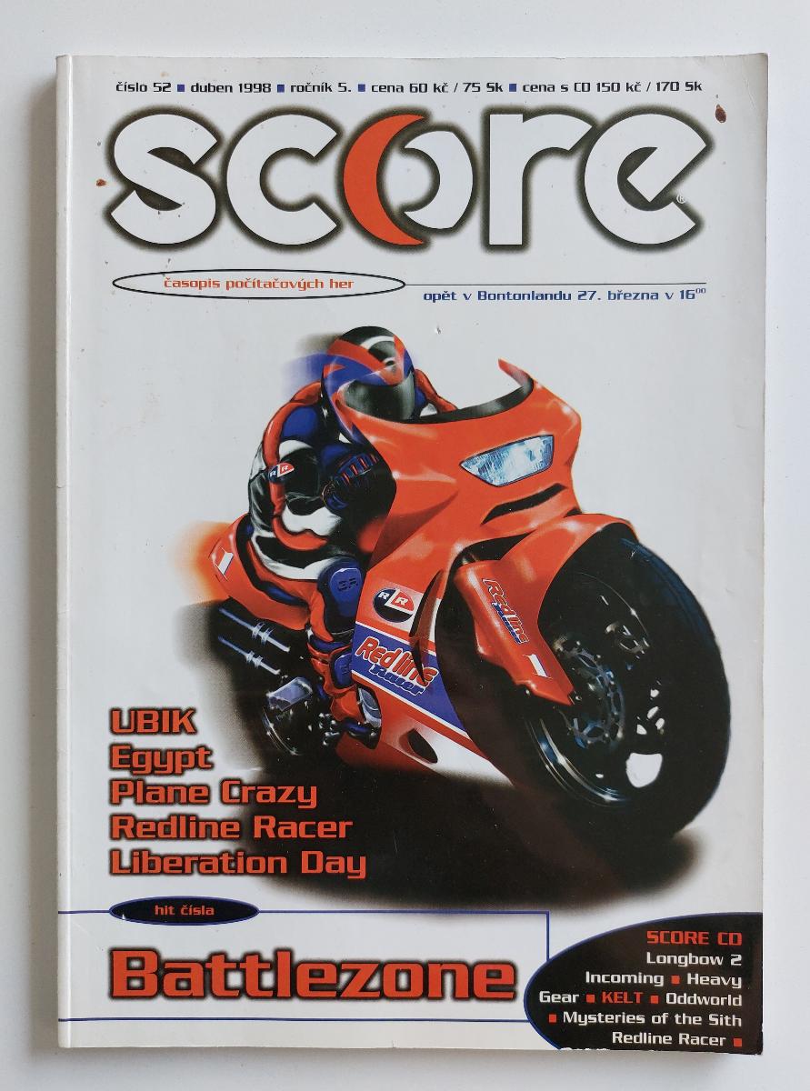SCORE č.52 (04/1998) - Časopisy