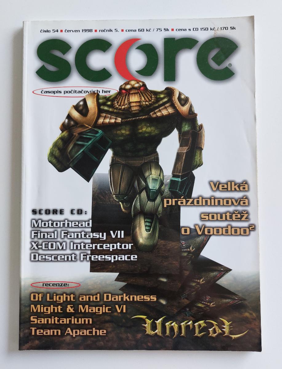 SCORE č.54 (06/1998) - Časopisy