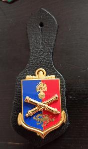 Francouzský vojenský odznak " École de l'artillerie"