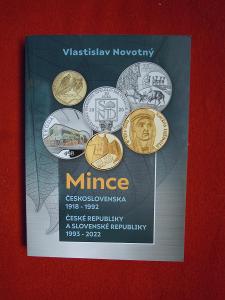 Vlastislav Novotný: Mince Československa 1918-1992 /ako nová/!!!
