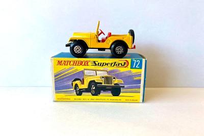 Matchbox Superfast No. 72 – Standard Jeep (1970)