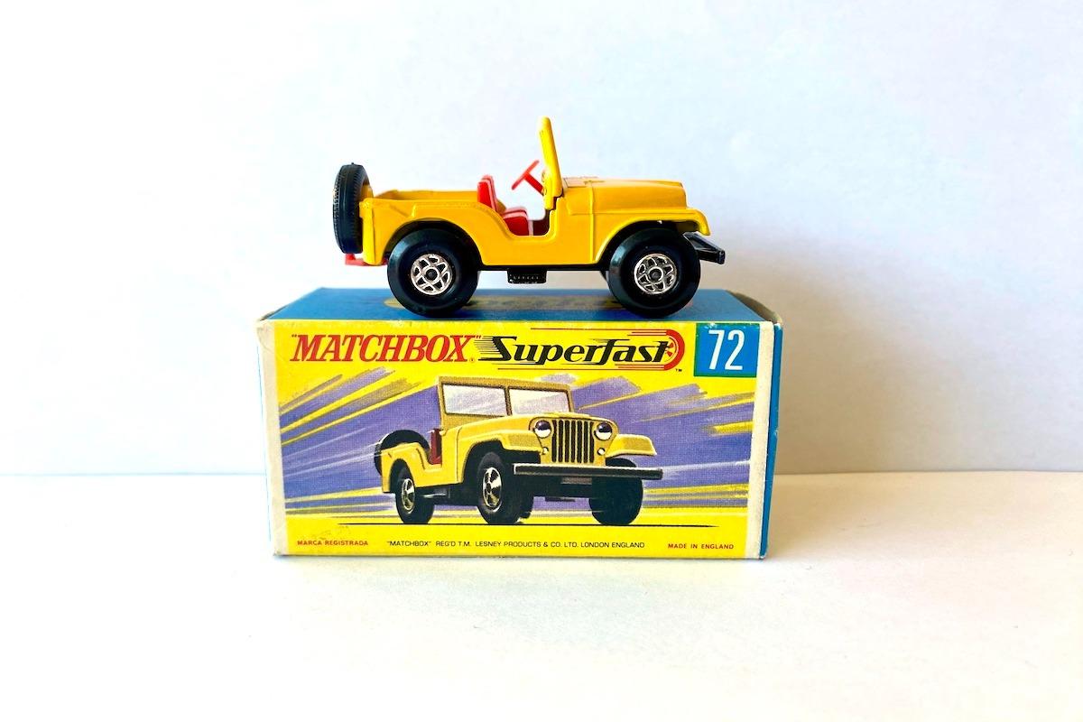 Matchbox Superfast No. 72 – Standard Jeep (1970) - Angličáky