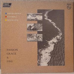 LP McLaughlin, Meola, De Lucía - Passion, Grace & Fire, 1983 EX