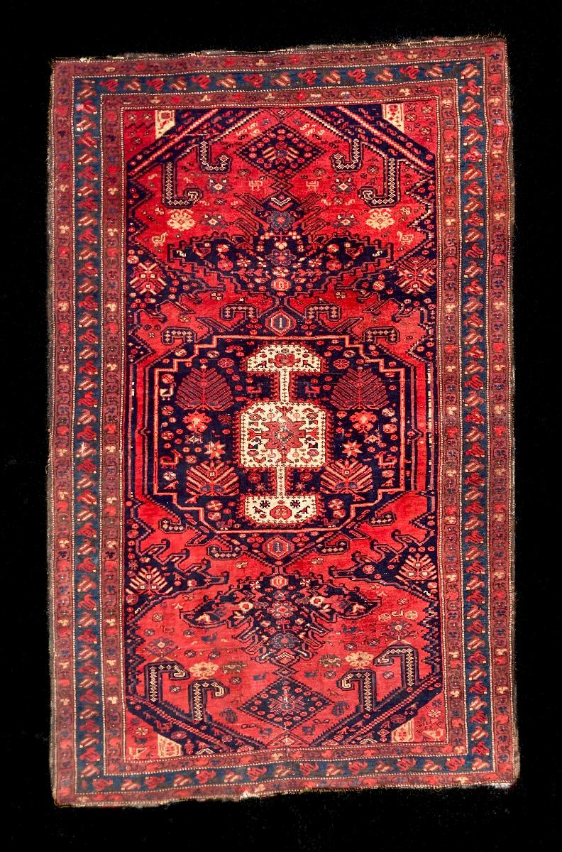 Perzský ručne viazaný koberec, Meshkin, SZ Irán, cca 1940-50, 118x187 cm - Starožitnosti a umenie