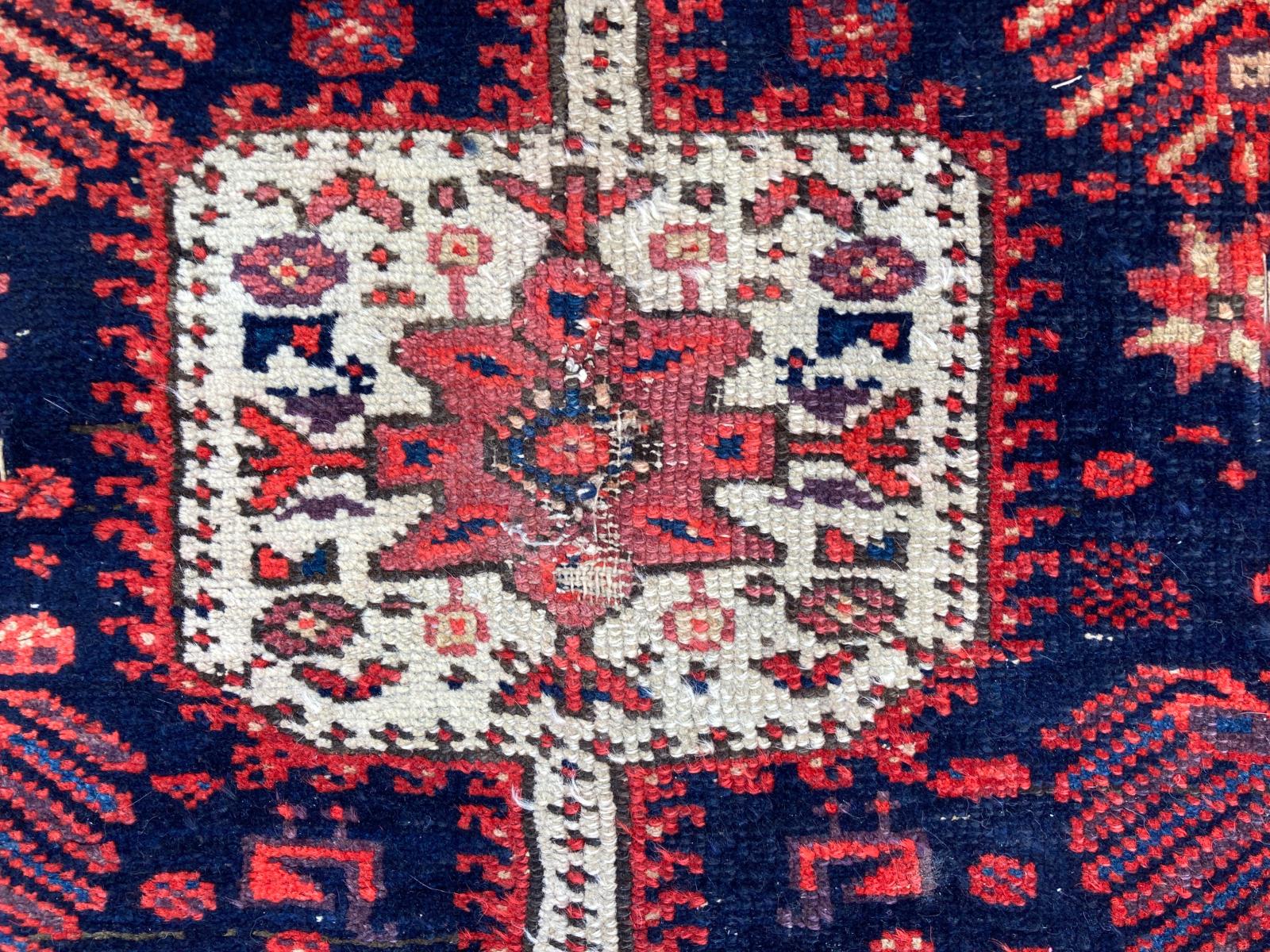 Perzský ručne viazaný koberec, Meshkin, SZ Irán, cca 1940-50, 118x187 cm - Starožitnosti a umenie