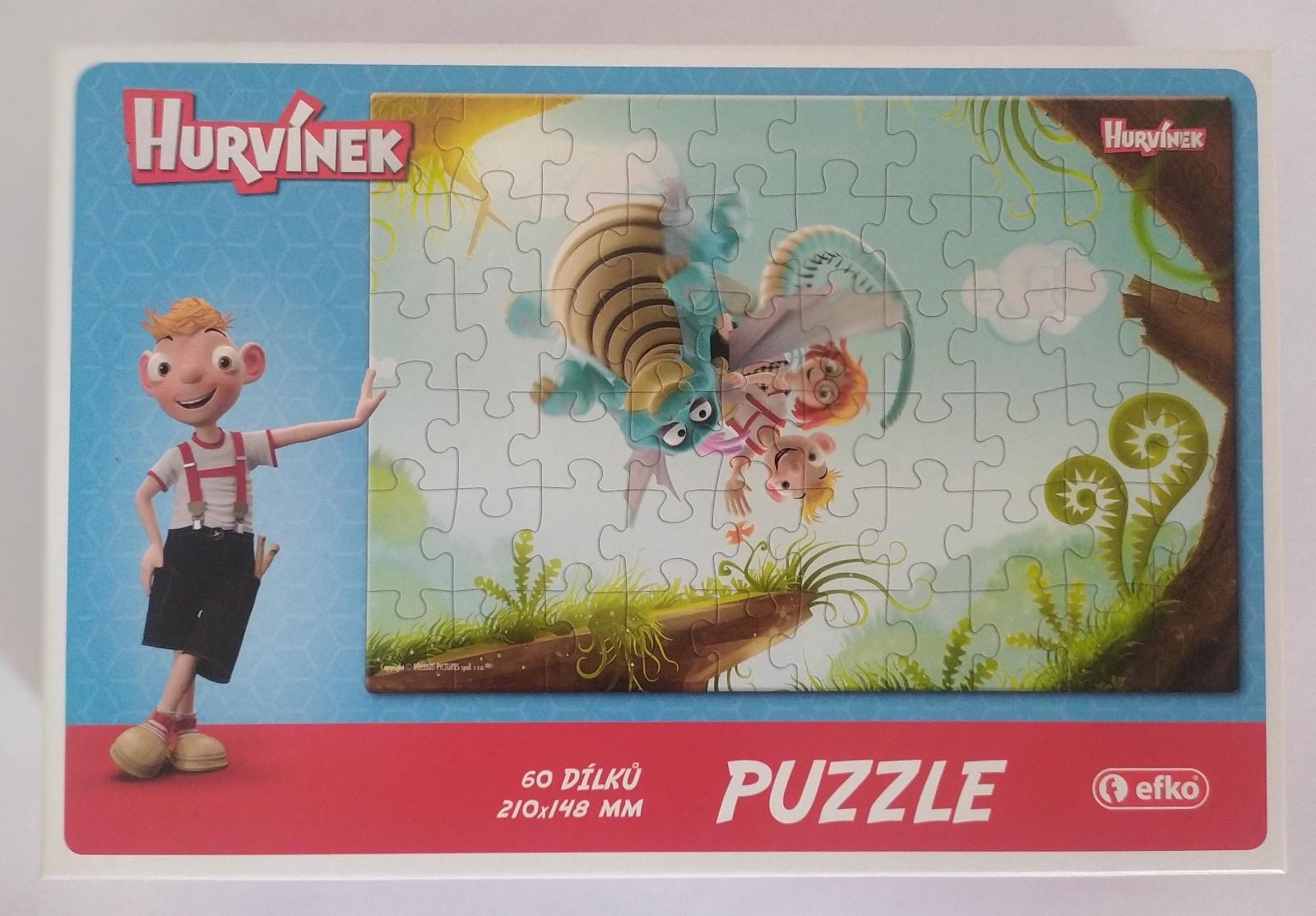 Puzzle Hurvínek - 60 dielikov - Hračky