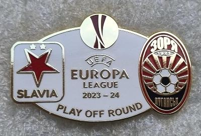 SK SLAVIA PRAHA - FK ZORJA LUHANSK, EUROPA LEAGUE 2023-24, fotbal