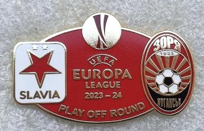 SK SLAVIA PRAHA - FK ZORJA LUHANSK, EUROPA LEAGUE 2023-24, fotbal