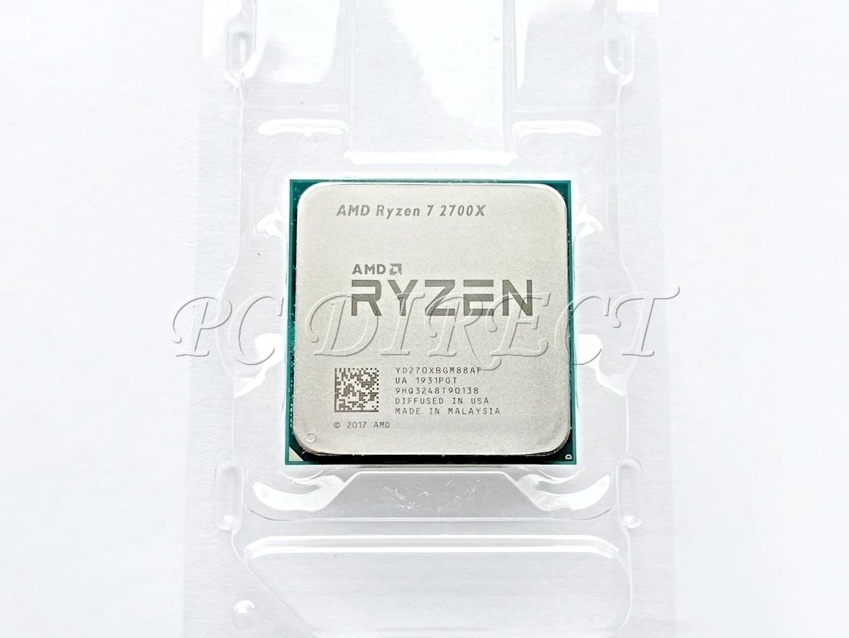 Procesor AMD Ryzen 7 2700X - 8C / 16T - až 3,7 GHz - Socket AM4 - Počítače a hry