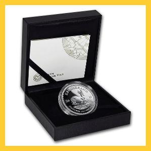 stříbrná mince 1 oz Krugerrand Jižní Afrika 2019 PROOF