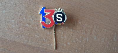 odznak fotbal Sparta Praha