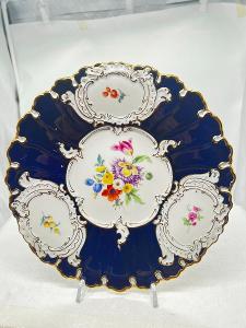 Míšeň, Meissen porcelánový talíř 